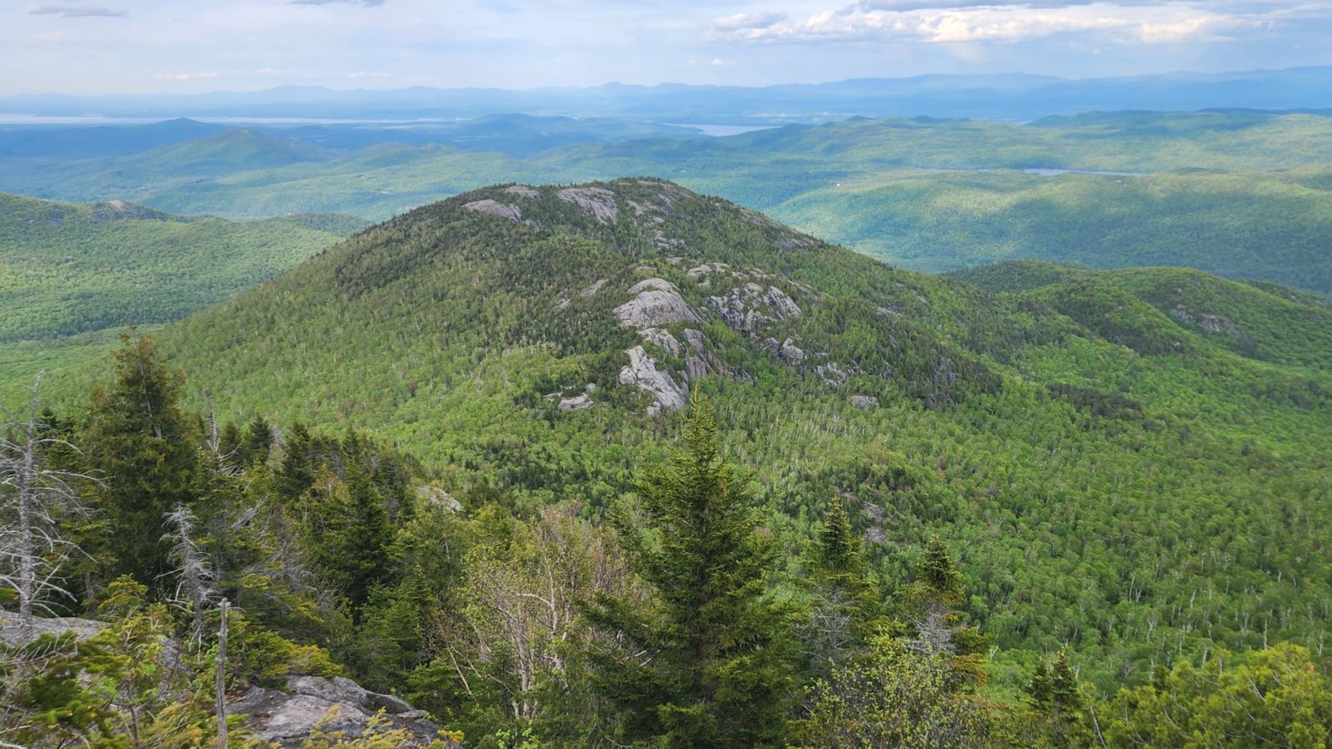 Bald Peak as seen from the Northeastern peak of Rocky Peak Ridge.