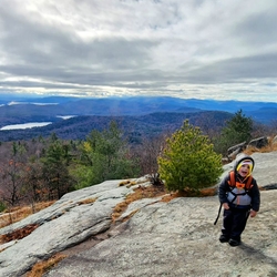 Quinn on Cat Mt.