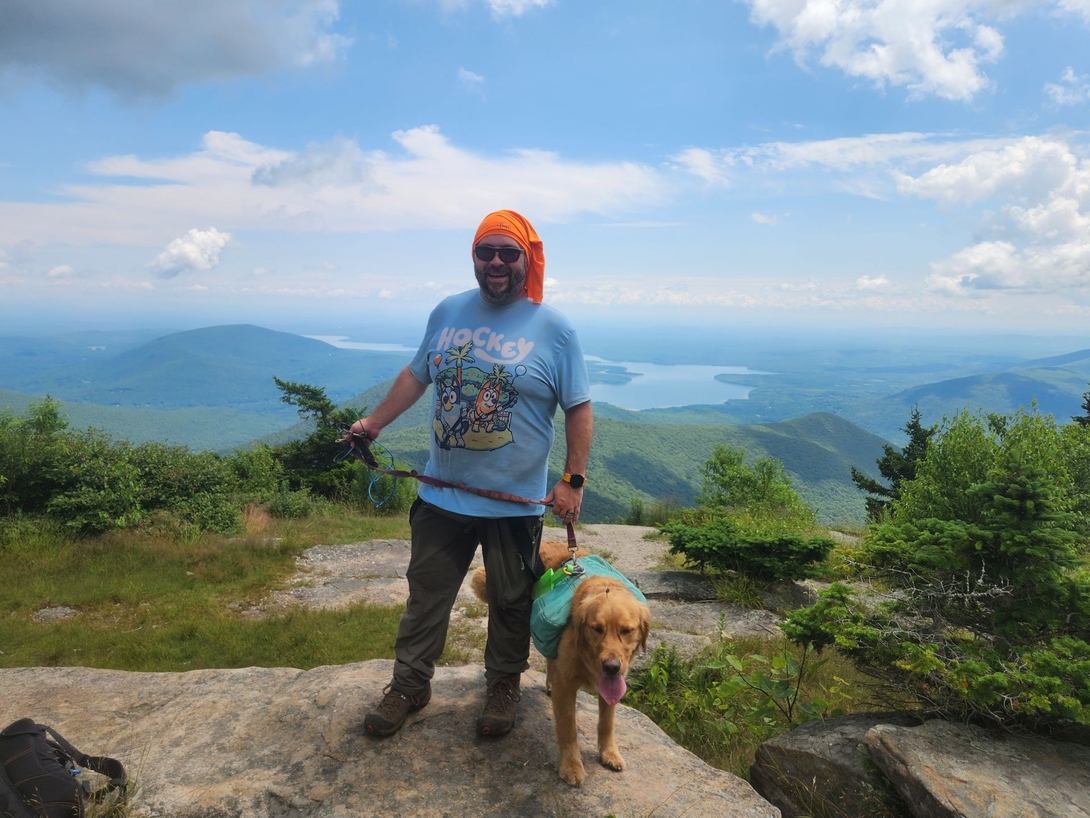 sunny and me on Wittenberg