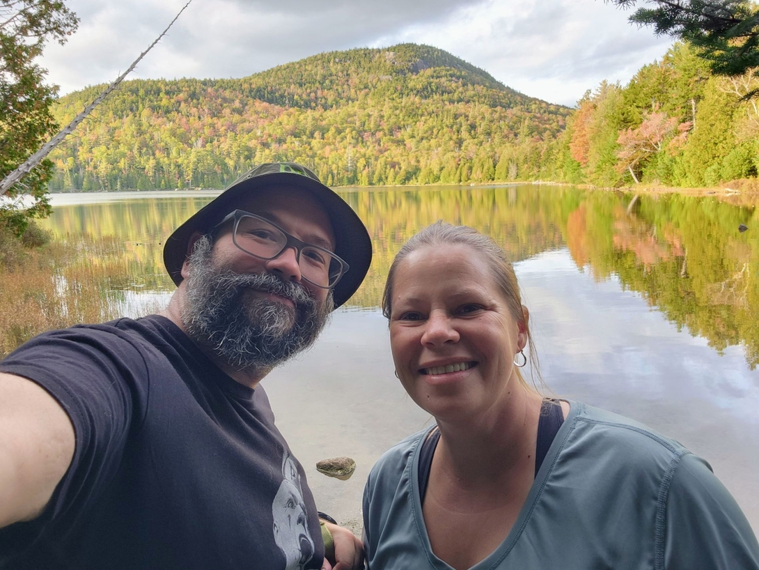 We were glad to arrive a bit early to get set up and enjoy the site.