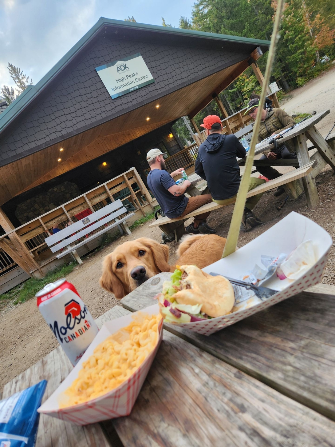 The Hungry Hiker is open until 7:30 on weekdays and 8:00 on weekends during fall.
