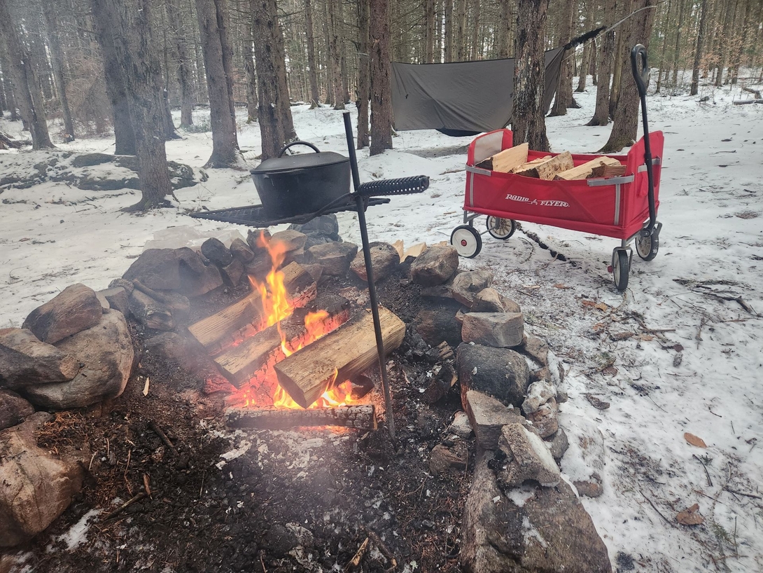 stew on the fire