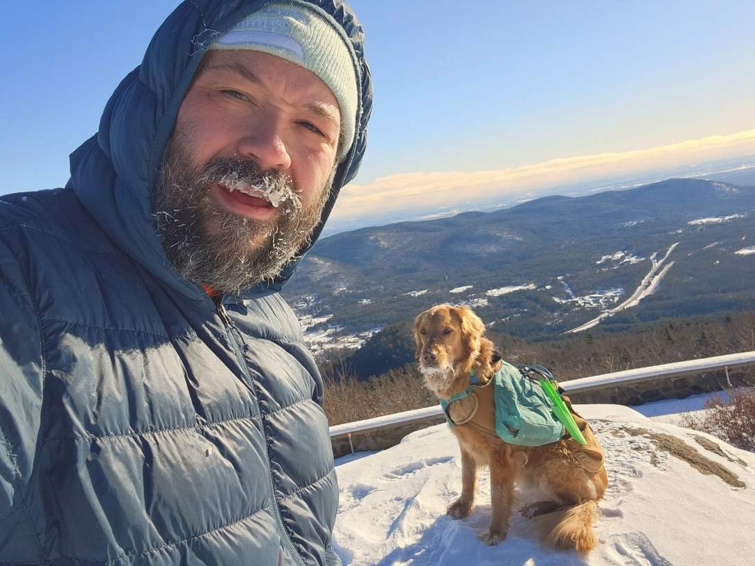 sunny and me at summit