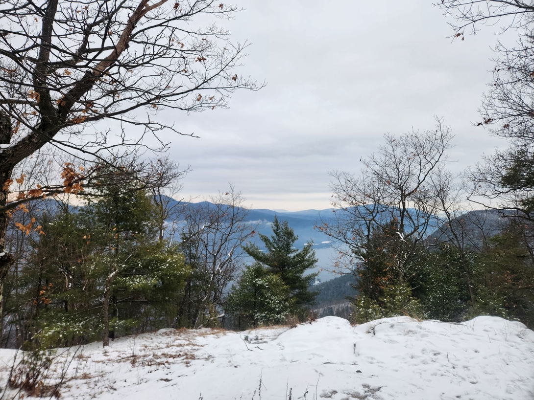 view from the lean-to