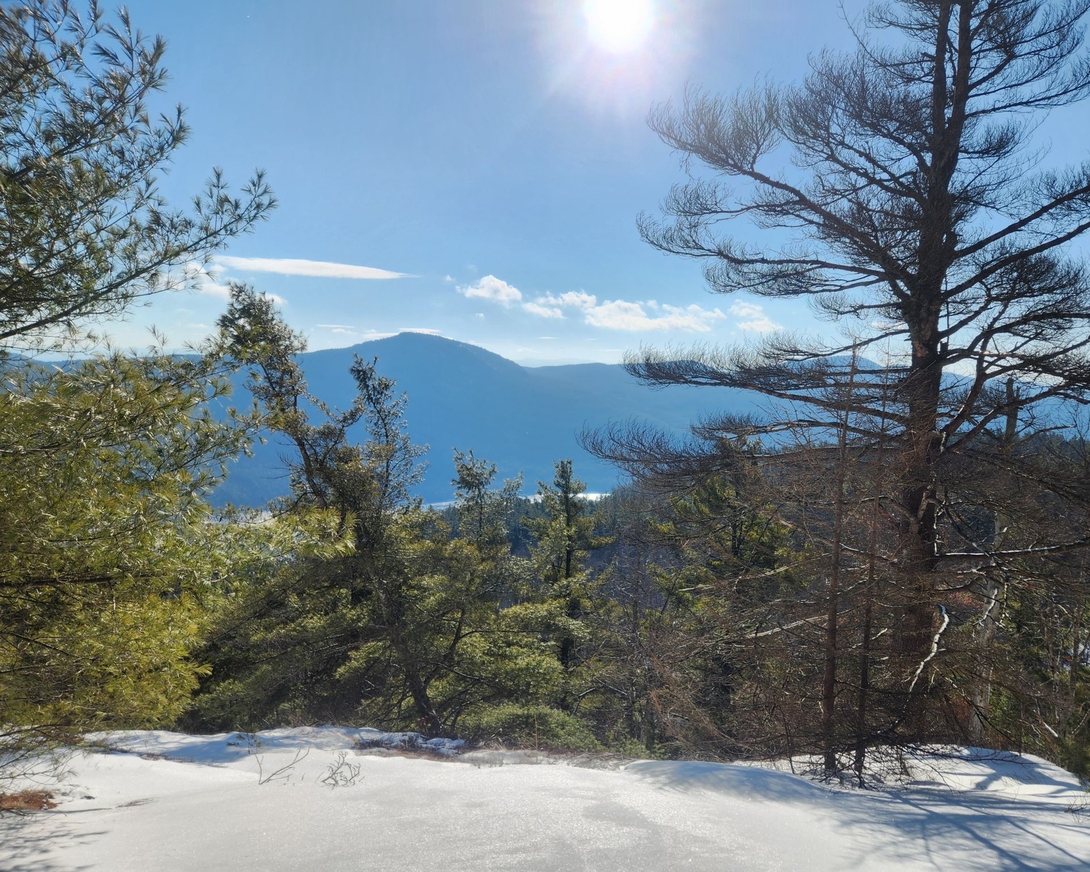 view from fivemile ledge
