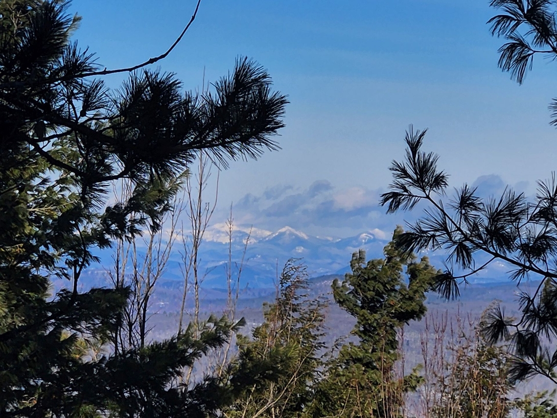 mountains in the distance