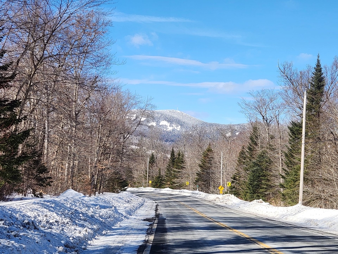 view of blue mountain from 73