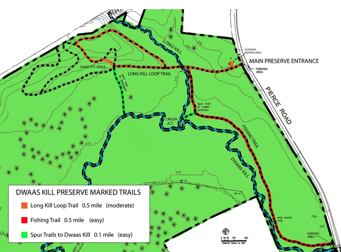 preserve map from the website