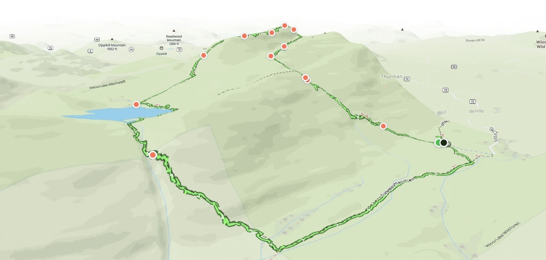 crane mt trail map