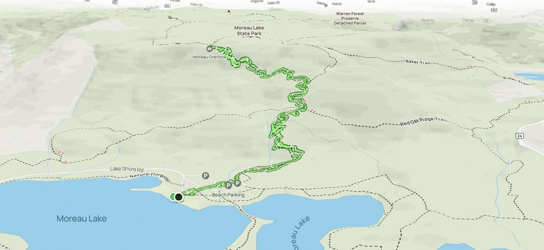 moreau 2024 hike map