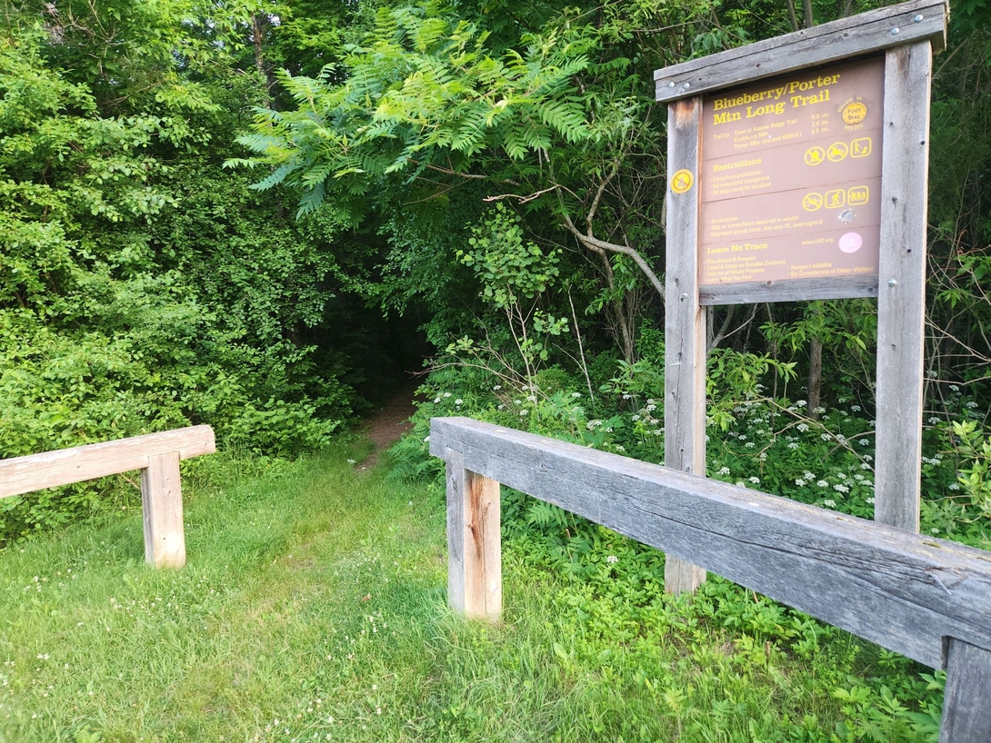 The Marcy Field trailhead