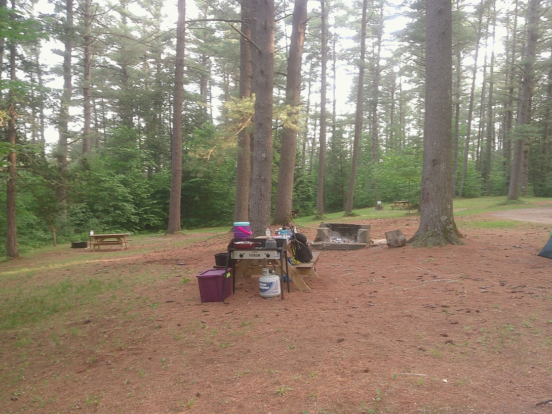 camp setup