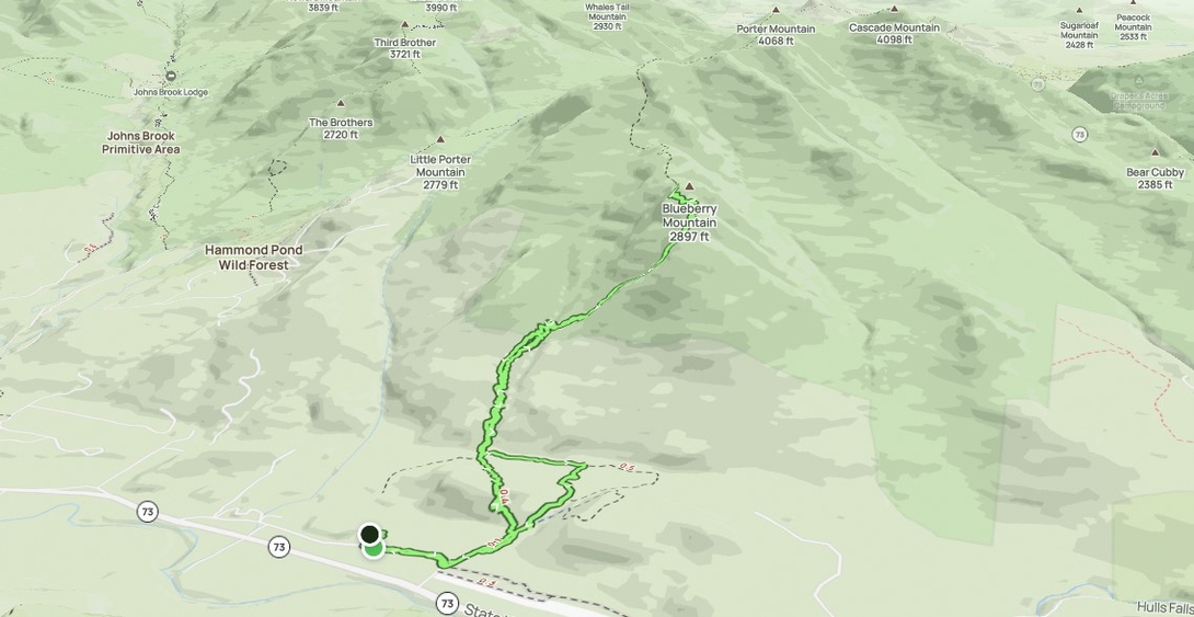 blueberry mt map