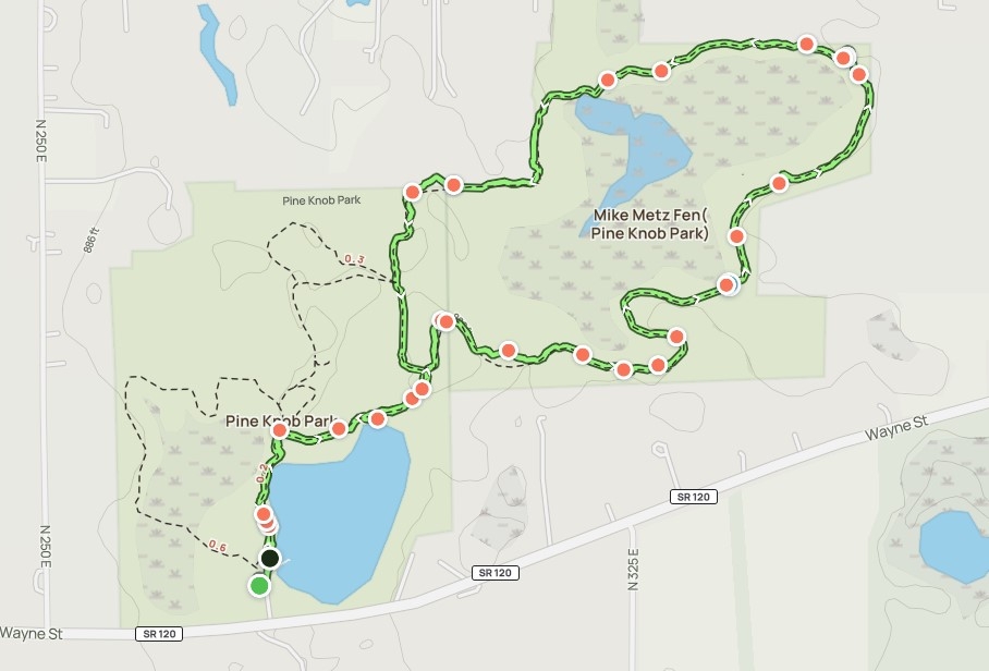 mike metz fen trail map