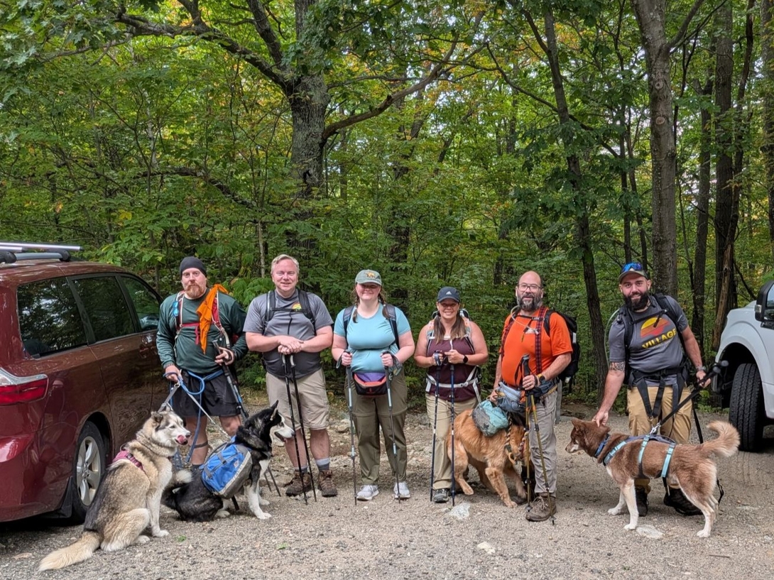 the hiking group