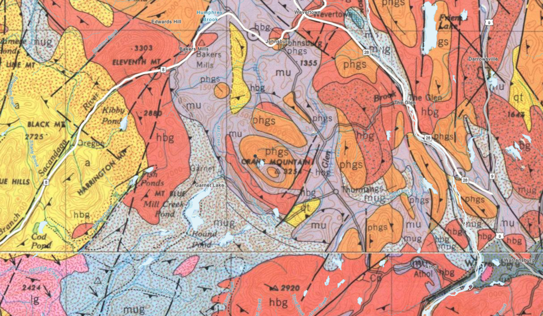 crane geological
