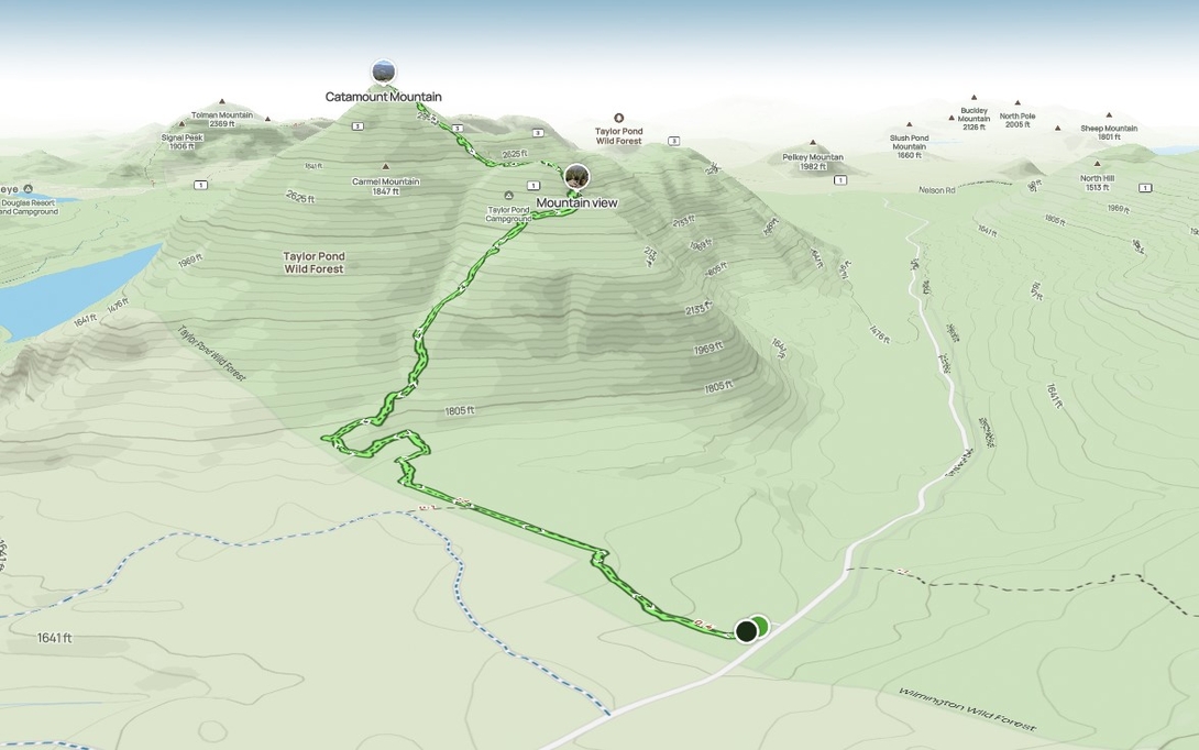 catamount map