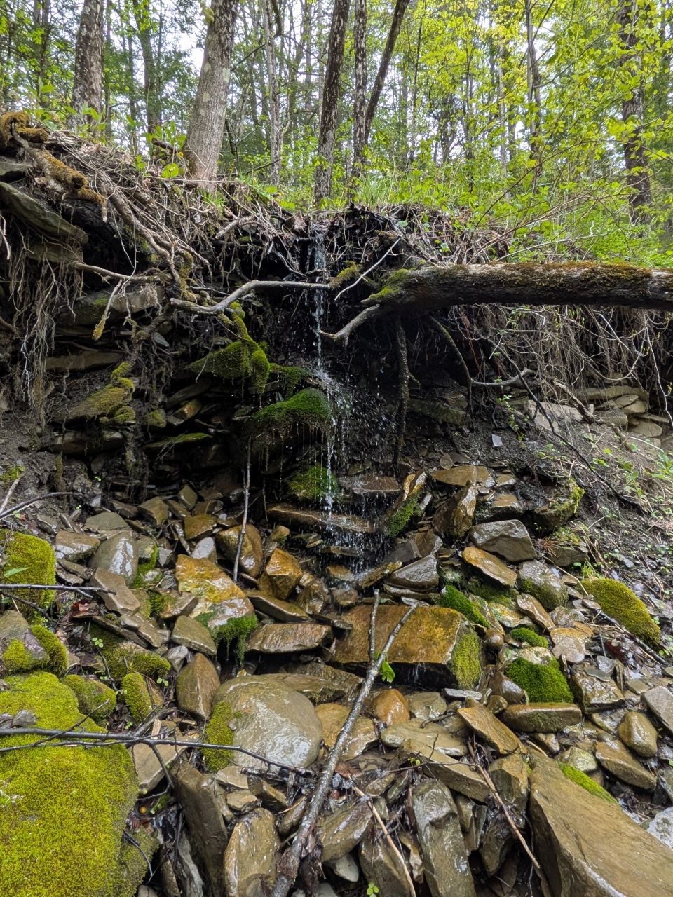 little waterfall
