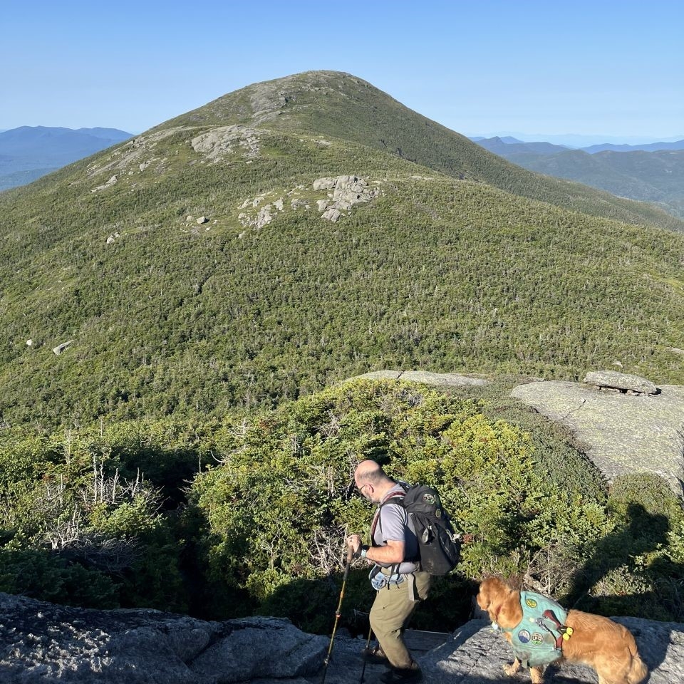 me descending down boundary
