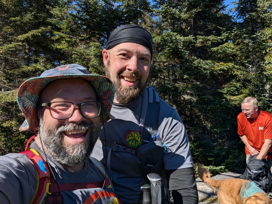 on  the mountain
